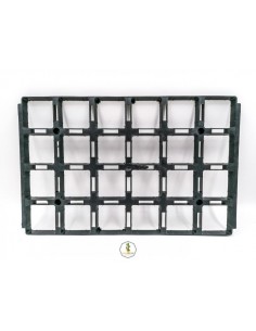 Pannello per 24 vasi  7x7x8 cm